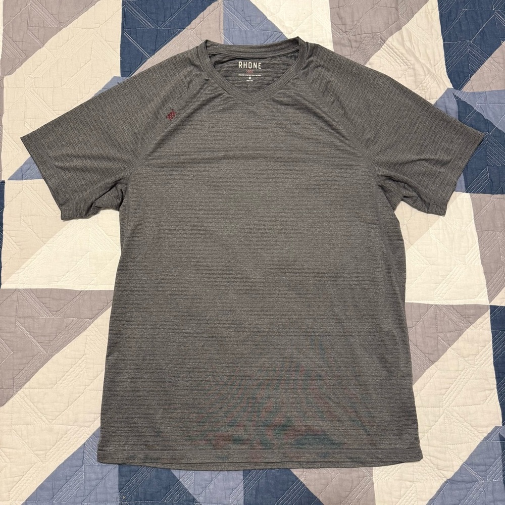 Rhone Men's Charcoal Short Sleeve Tee